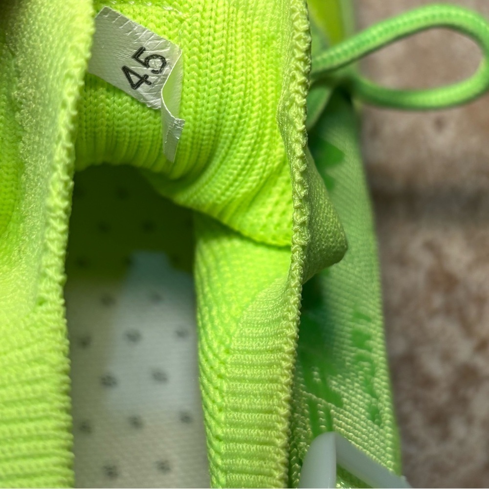Neon Green Athletic Sneakers - Picture 4 of 4
